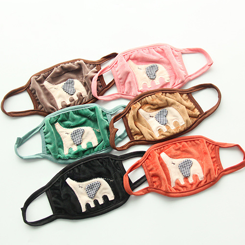 尚派~满包邮~新款韩版创意时尚口罩 大象口罩保暖防尘口罩