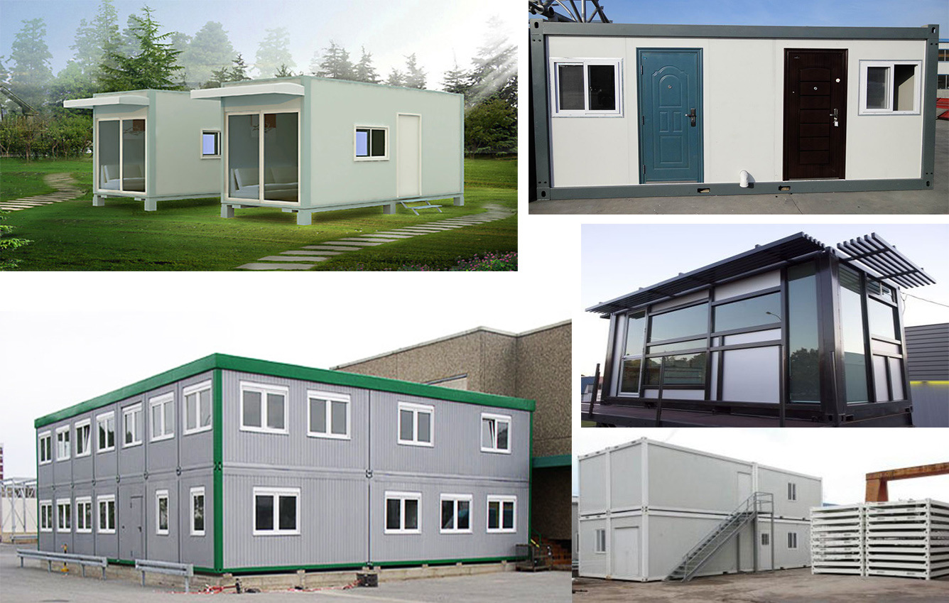 秉诚 订做 组合型 集装箱式活动房 钢结构车间