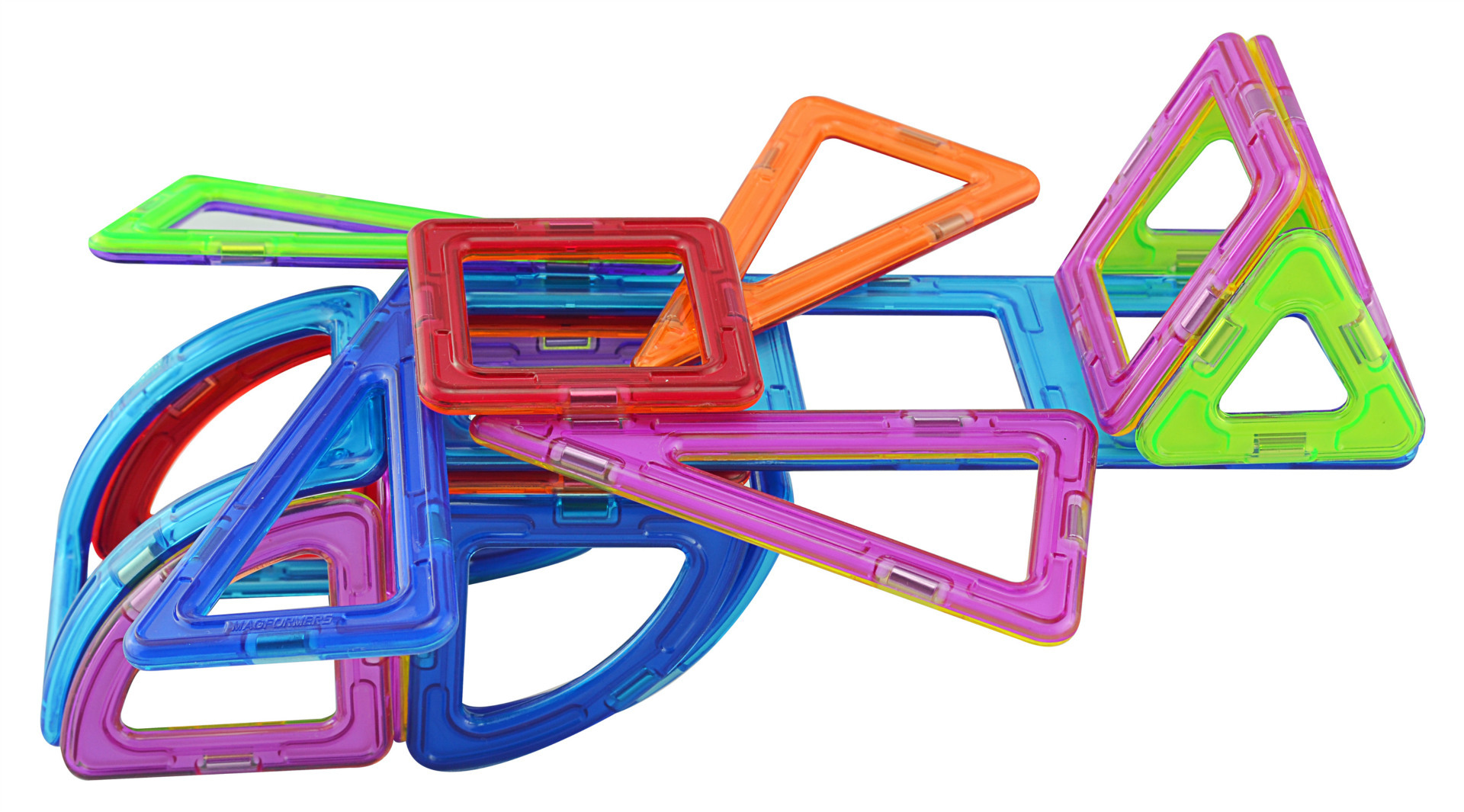 正品贝磁neoformers78片件磁力片建构片百变提拉积木益智玩具