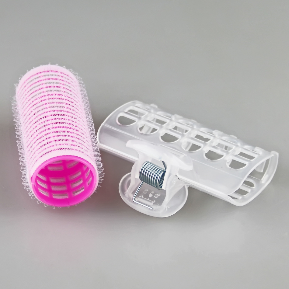 塑料卷发器新款卷发夹塑料卷发器卷发筒刘海卷 卷发工具大号2个装