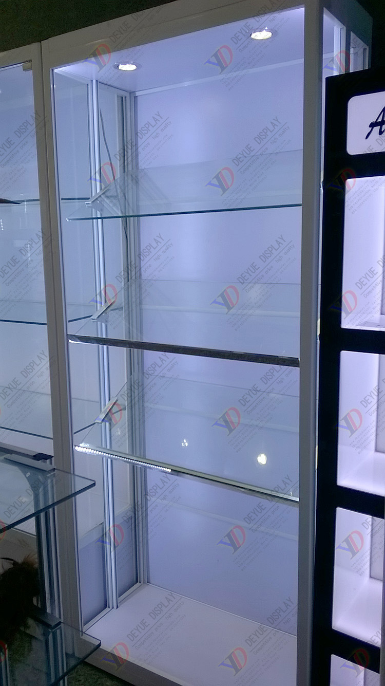精品货架铝合金展示设备手机柜台展示架