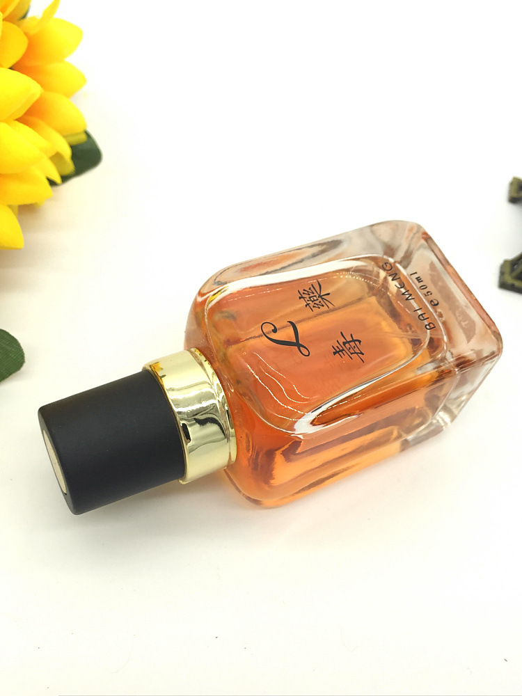 厂家 百蒙香水毒药50ml黑色优雅淡香持久型香水 淘宝热销款