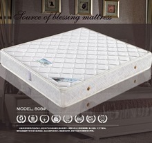 进口高级提花织棉1.8米床垫1.5米席梦思精钢弹簧面拆床垫特价直销