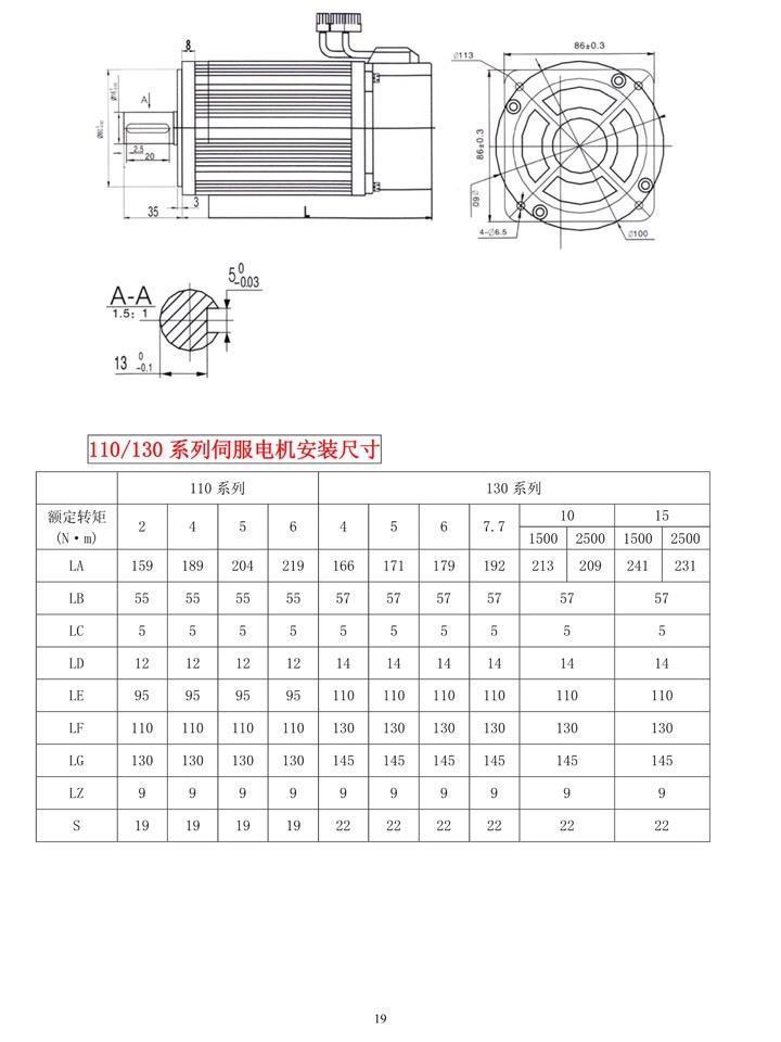 12kw精密伺服电机伺服驱动器韦德伺服套装4nm