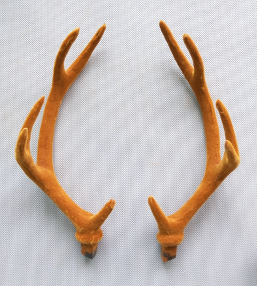 仿真梅花鹿仿真鹿角摄影道具 圣诞用品 拍摄diy发箍头饰