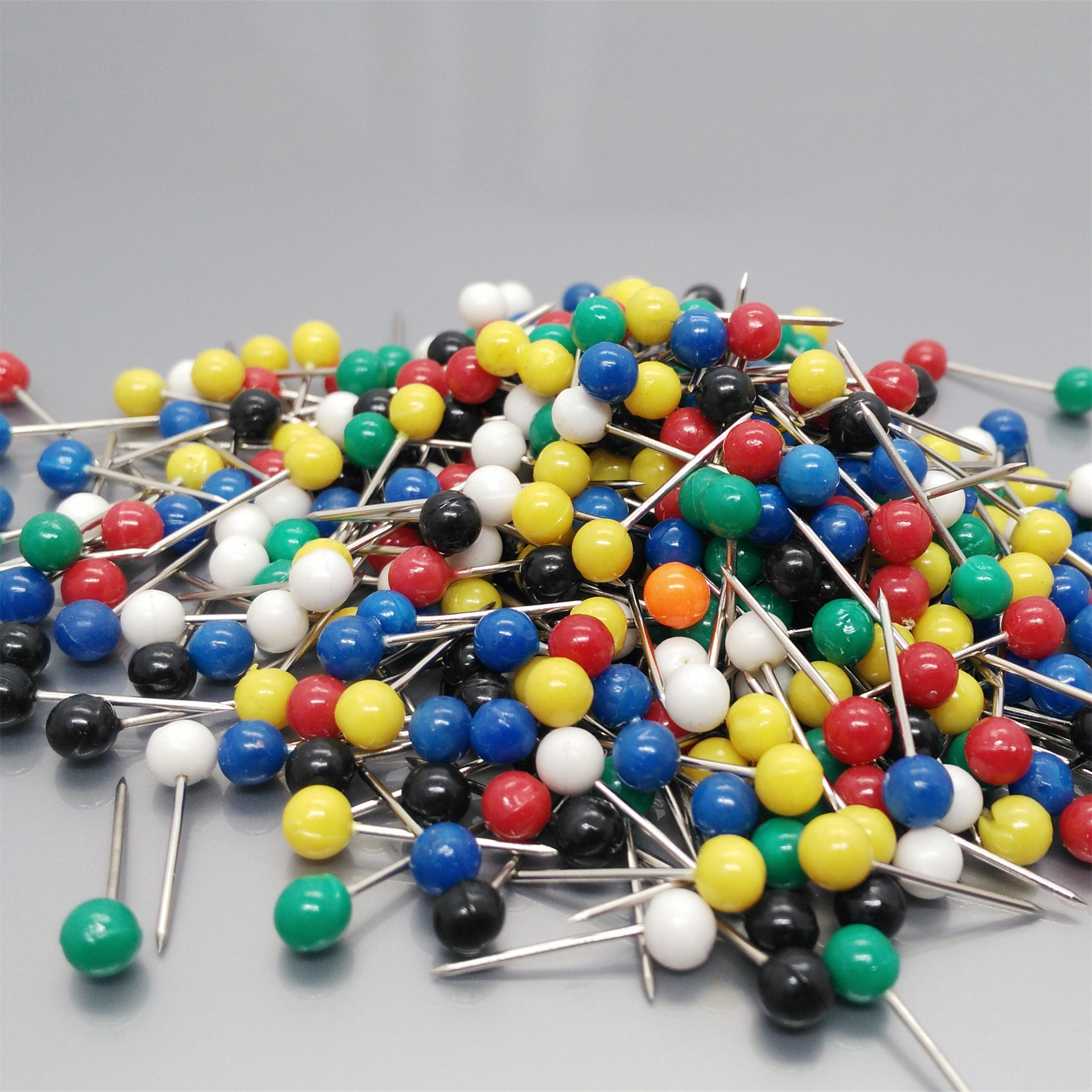 金鸿渔具全型号渔具珠针 大头针 彩色珠针