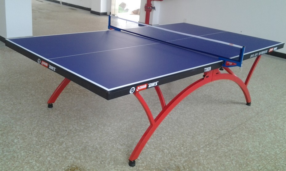 正品红双喜乒乓球台 t2828 小彩虹 室内折叠式比赛乒乓球台