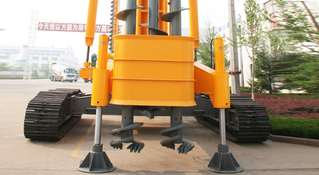 方圆集团jzl系列电动履带式长螺旋桩机 jzl60打桩机