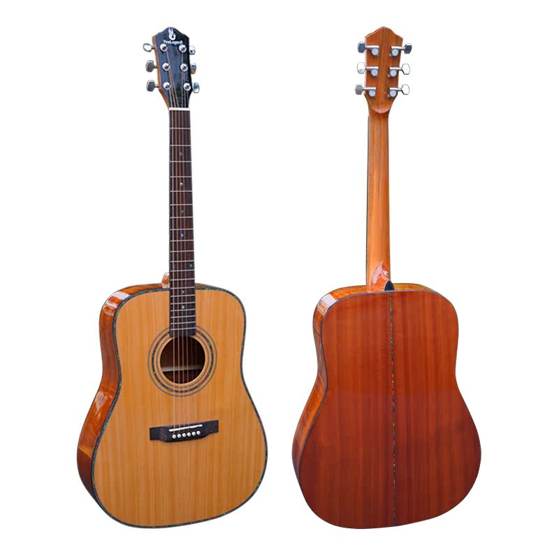 凤灵正品41寸民谣吉他学生练习演奏木吉他