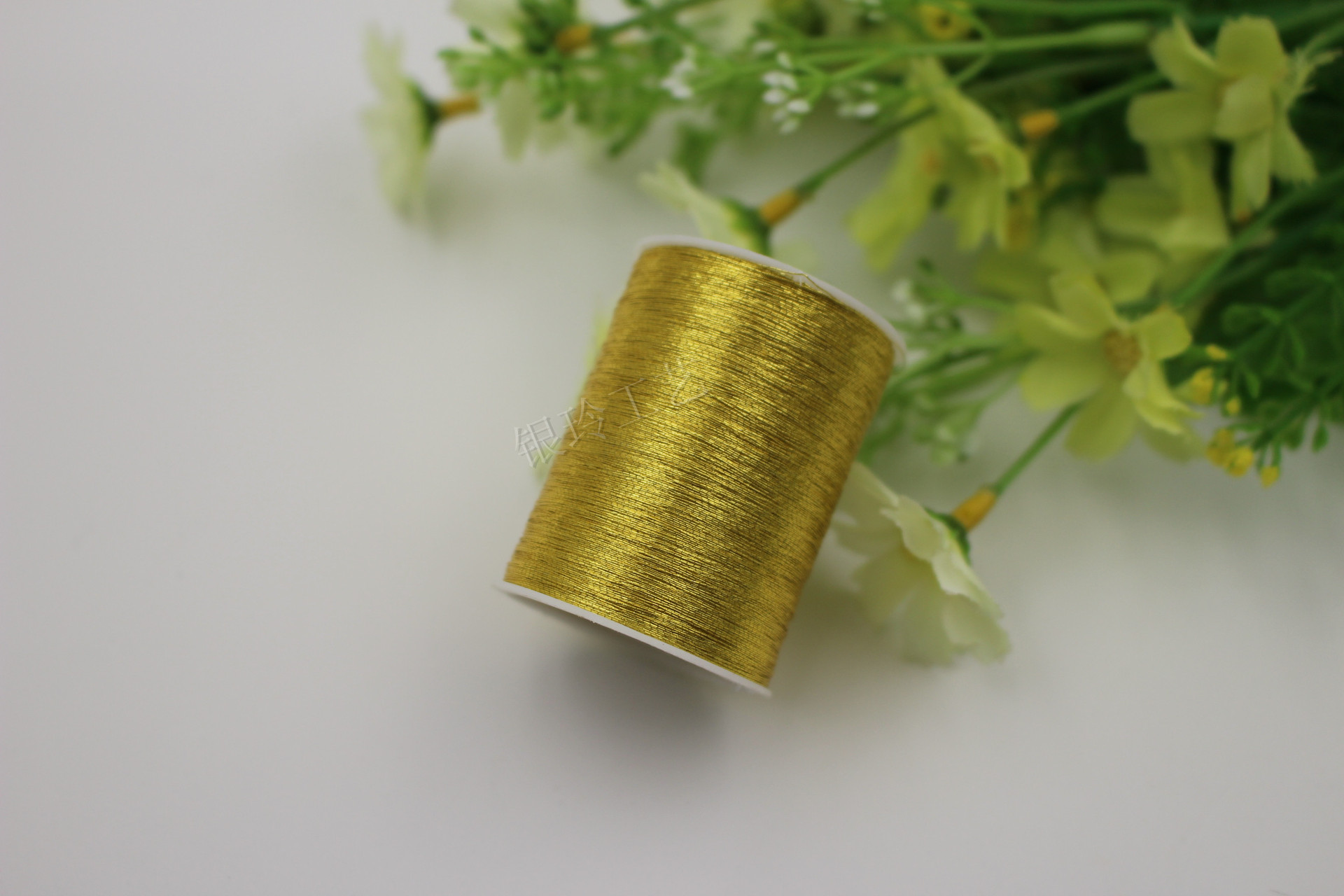 diy 150d 金银彩色线 电脑绣花十字绣线 金丝线