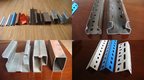 电器柜骨架机组 八折型材 十六折型材 ggd 型材 8mf 型材成型生产线