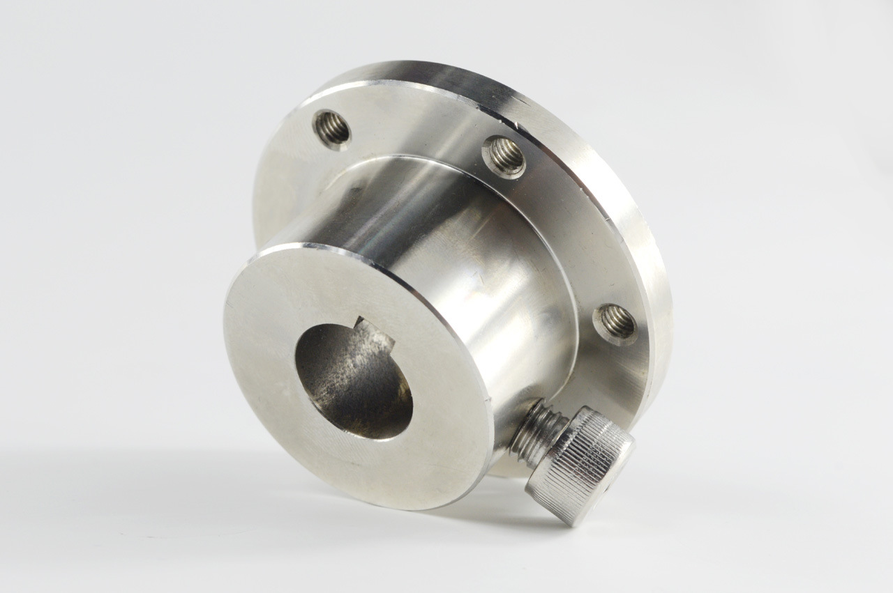 16mm 不锈钢联轴器带键槽适用全向轮 18031s