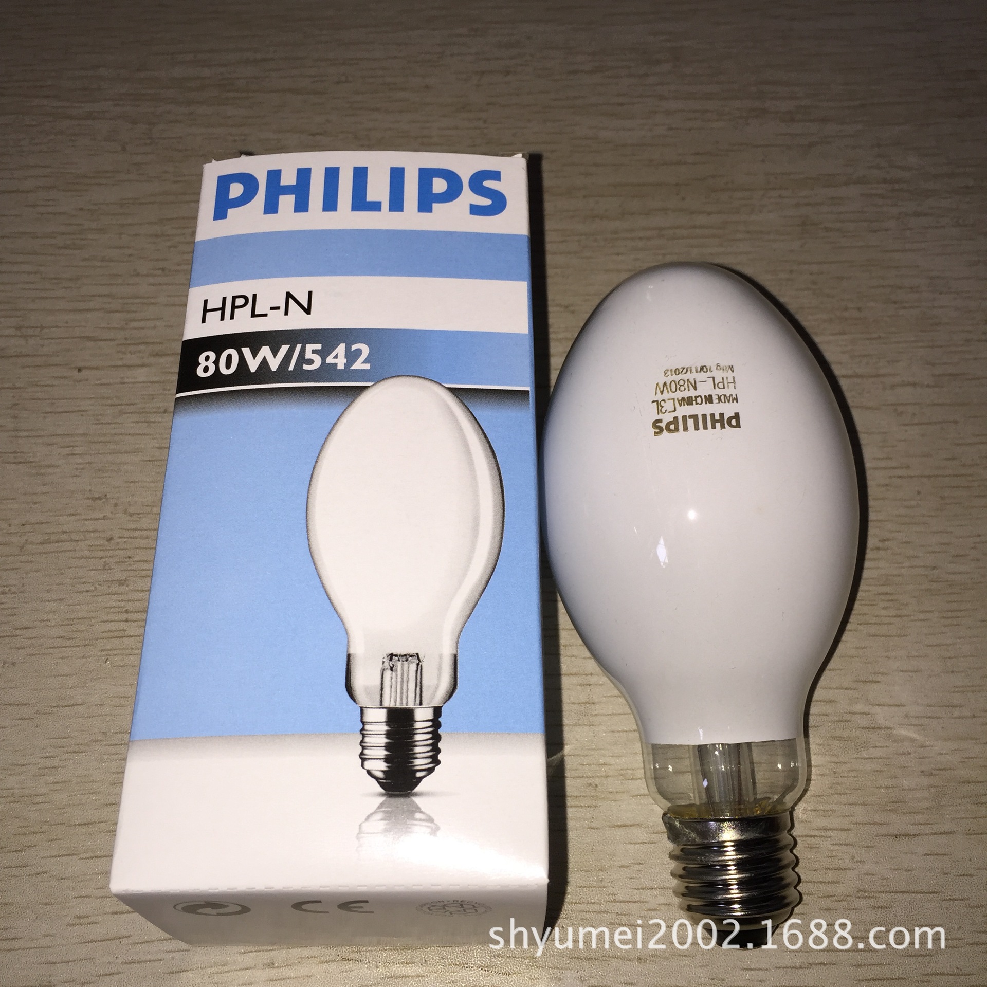 飞利浦高压汞灯 hpl-n 80w/542 e27 hg 80w水银灯 泡型汞灯-阿里巴巴