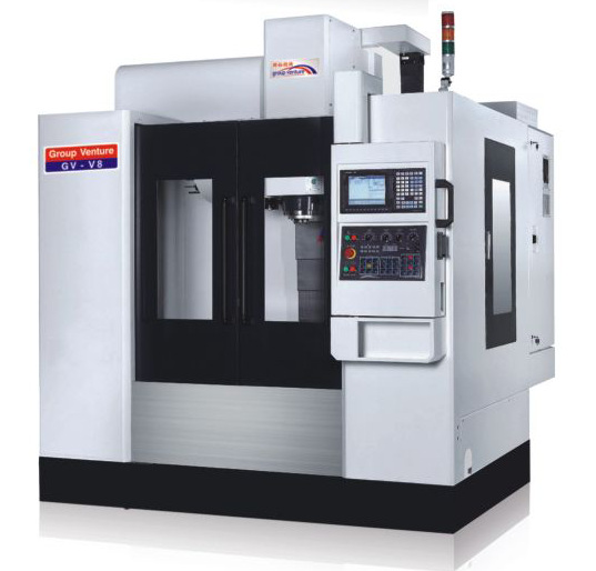 德国系统五轴cnc高速高刚性电主轴数控加工中心机gvv8零件机