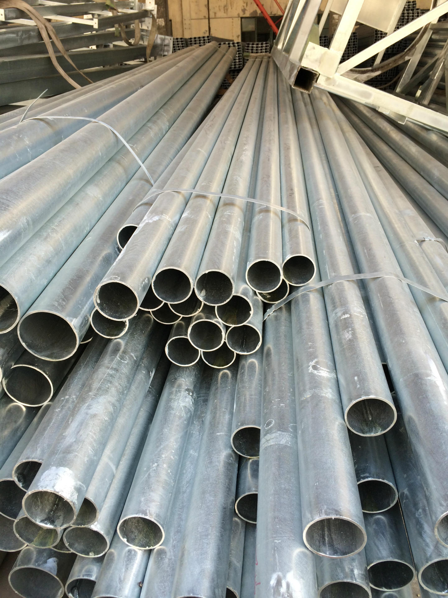 dn150加厚热镀锌无缝管165*6消防工程管道安装168*6实验压力2mpa