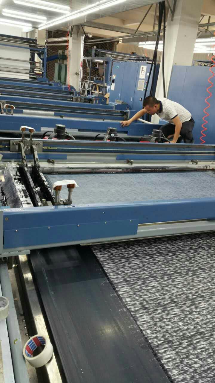 人棉汗布 压胶印花布 太空棉 休闲服