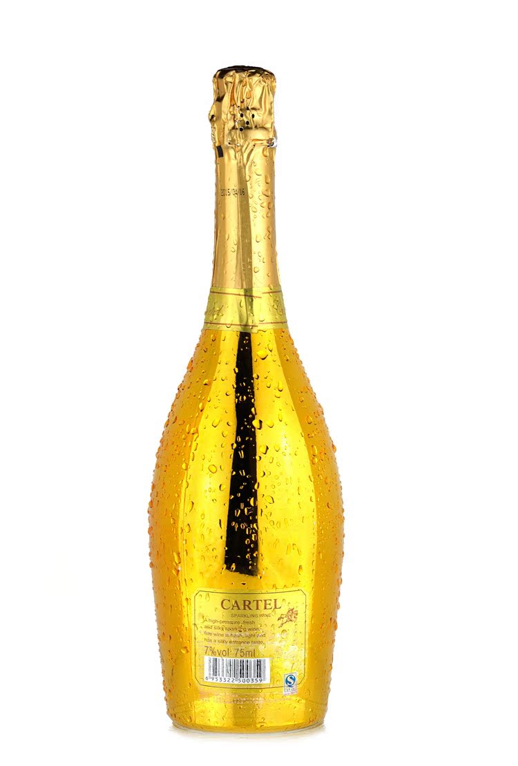 法国原瓶进口葡萄酒起泡酒卡特王子土豪金起泡酒起泡酒批发