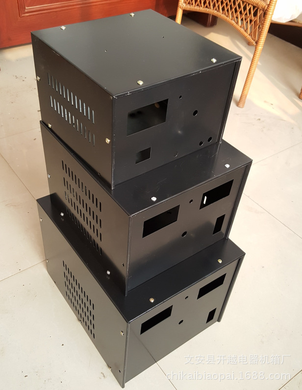 厂家供应金属外壳制作 钣金机箱外壳 控制器铁外壳