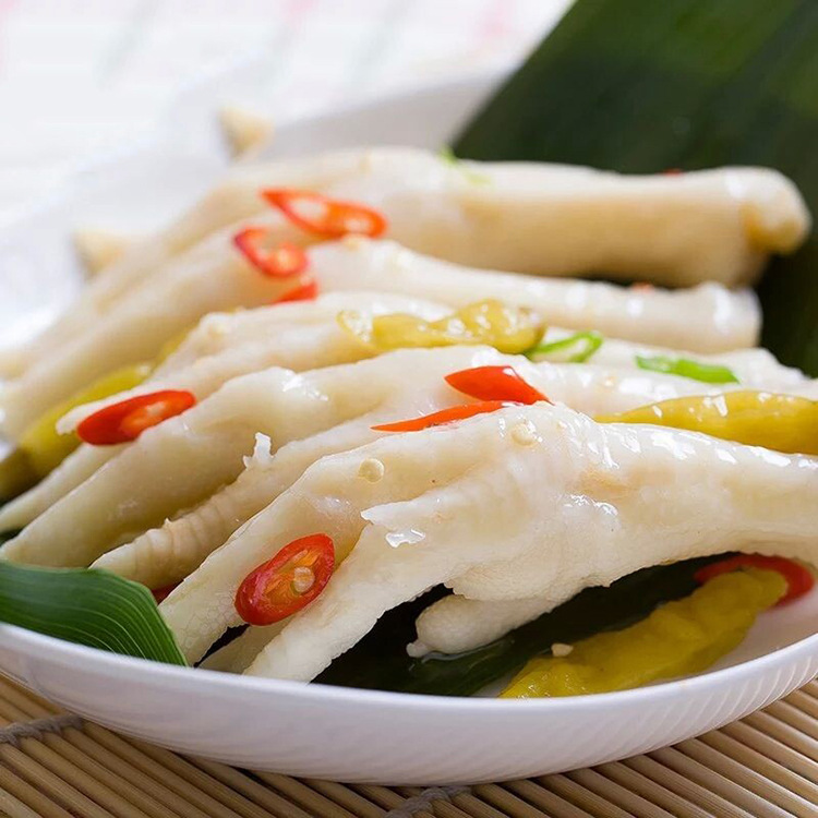 休闲小食品50g山椒凤爪 精选辣椒 泡椒凤爪单个装 商行批发鸡爪