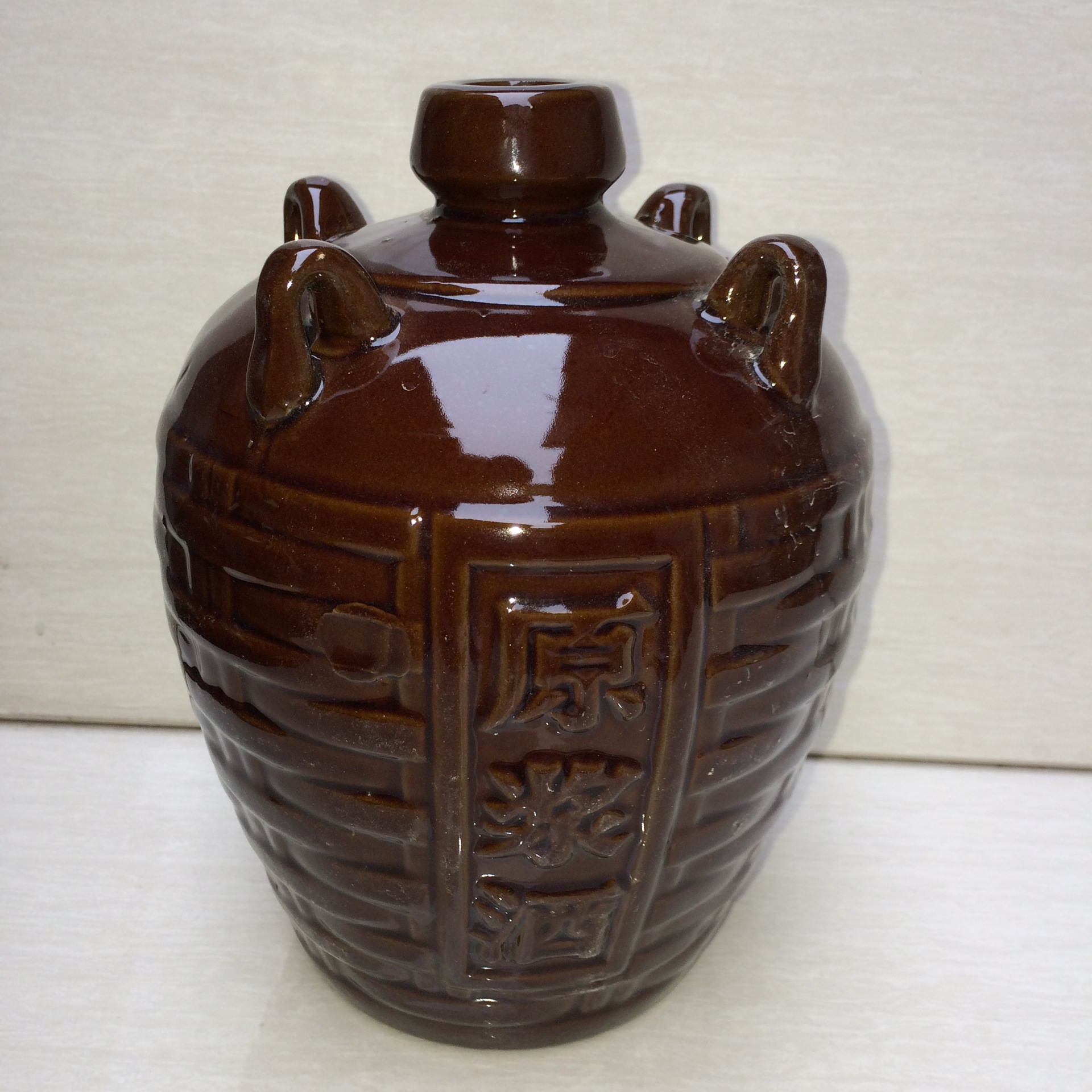 宜兴陶瓷酒坛批发 三斤通用紫砂竹编原浆酒坛 厂家直销 质优价廉