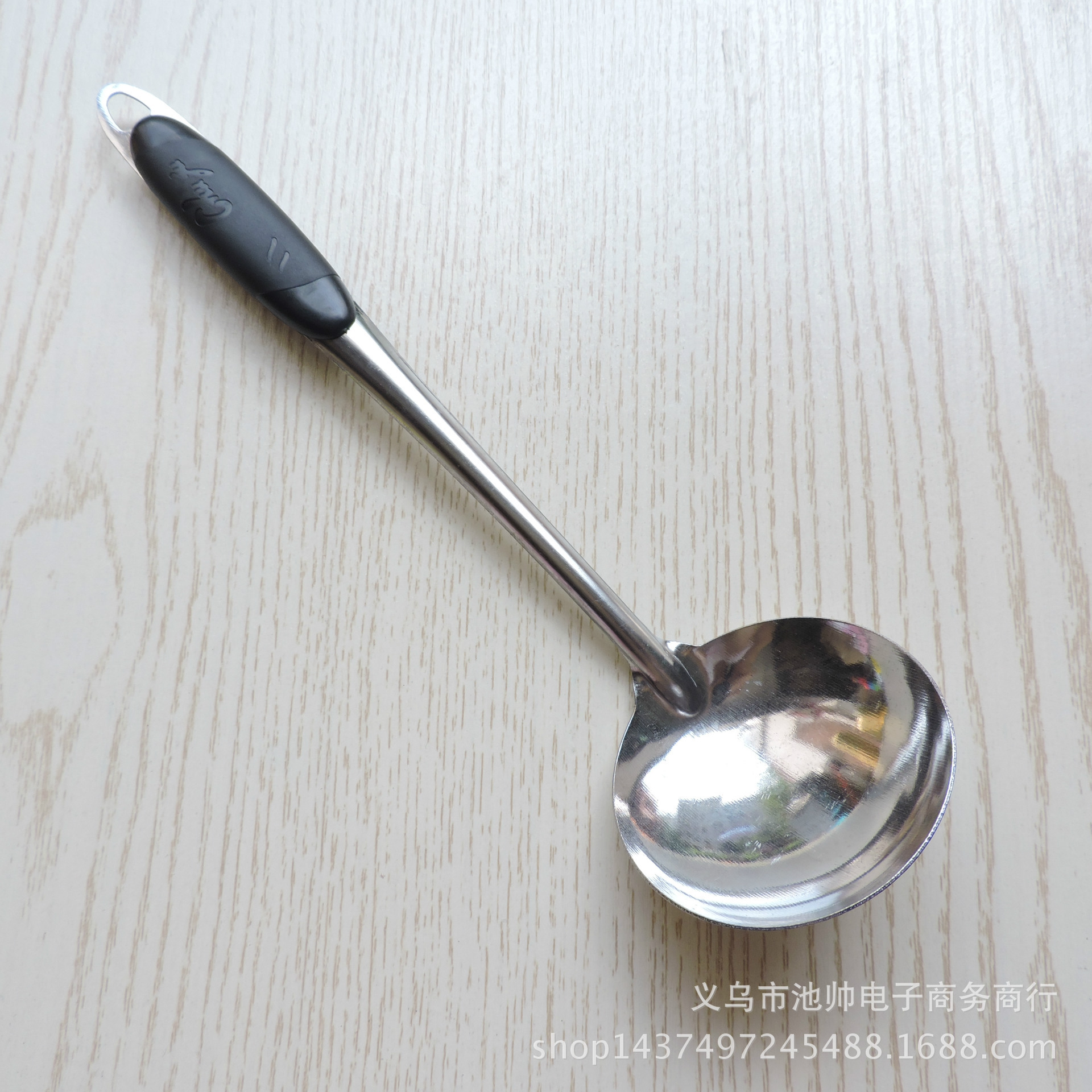 乌头不锈铁勺子 汤勺 二元店 义乌小商品 餐饮用品批发招网店代理