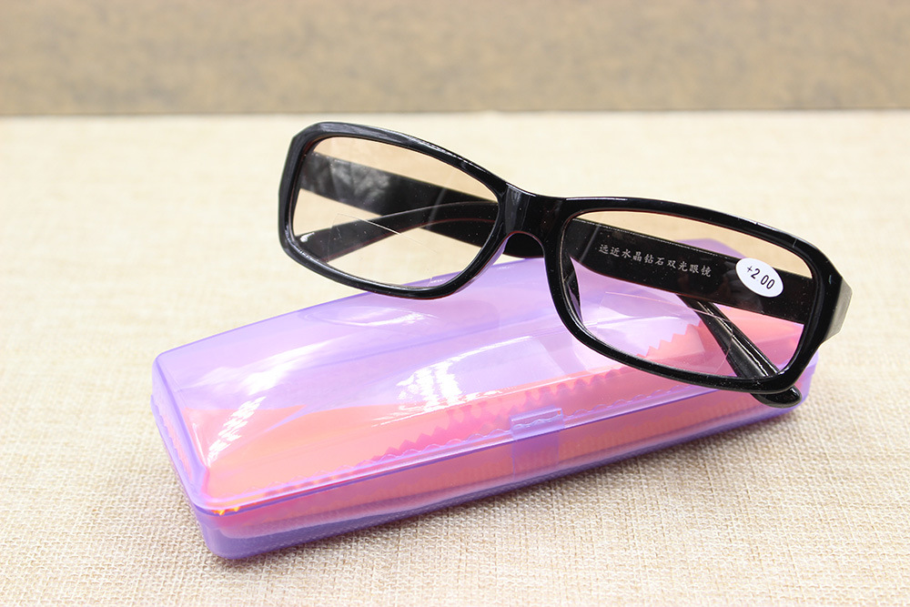 眼镜厂直销智能双光镜 看远看近均可佩戴 厂家批发 双光001款