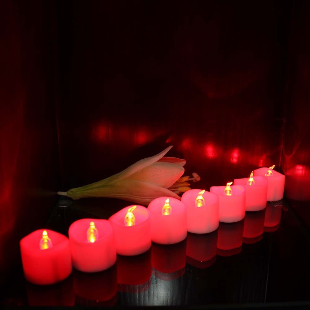 现货亚马逊热款led波浪蜡烛暖白闪定时无烟茶蜡cr2032(量大从优)