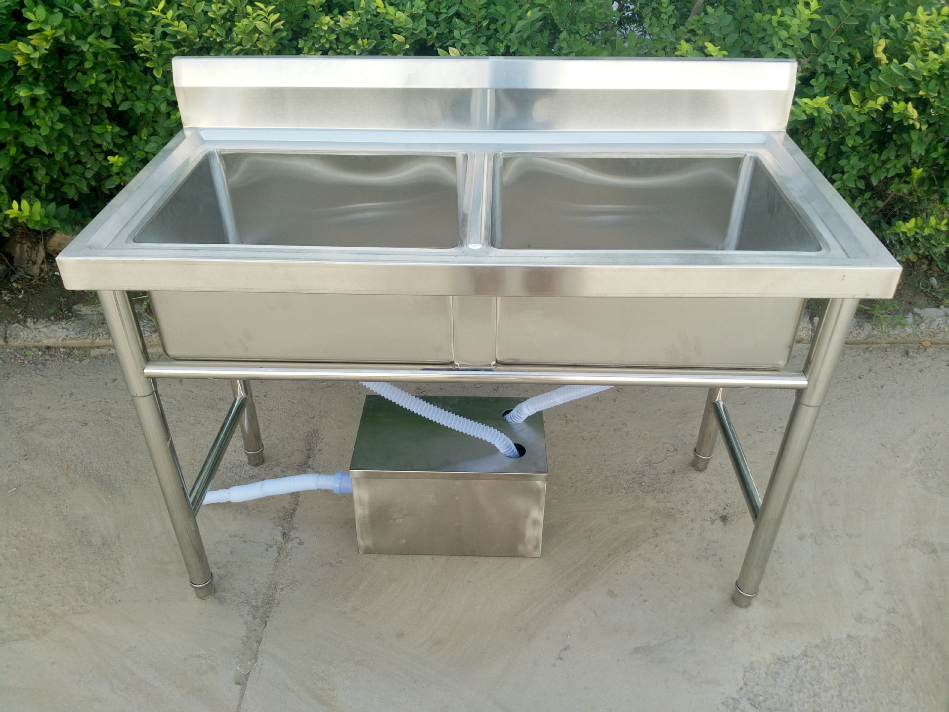 不锈钢商用水池水槽洗碗池洗菜池消毒池洗手池,单槽双槽三槽