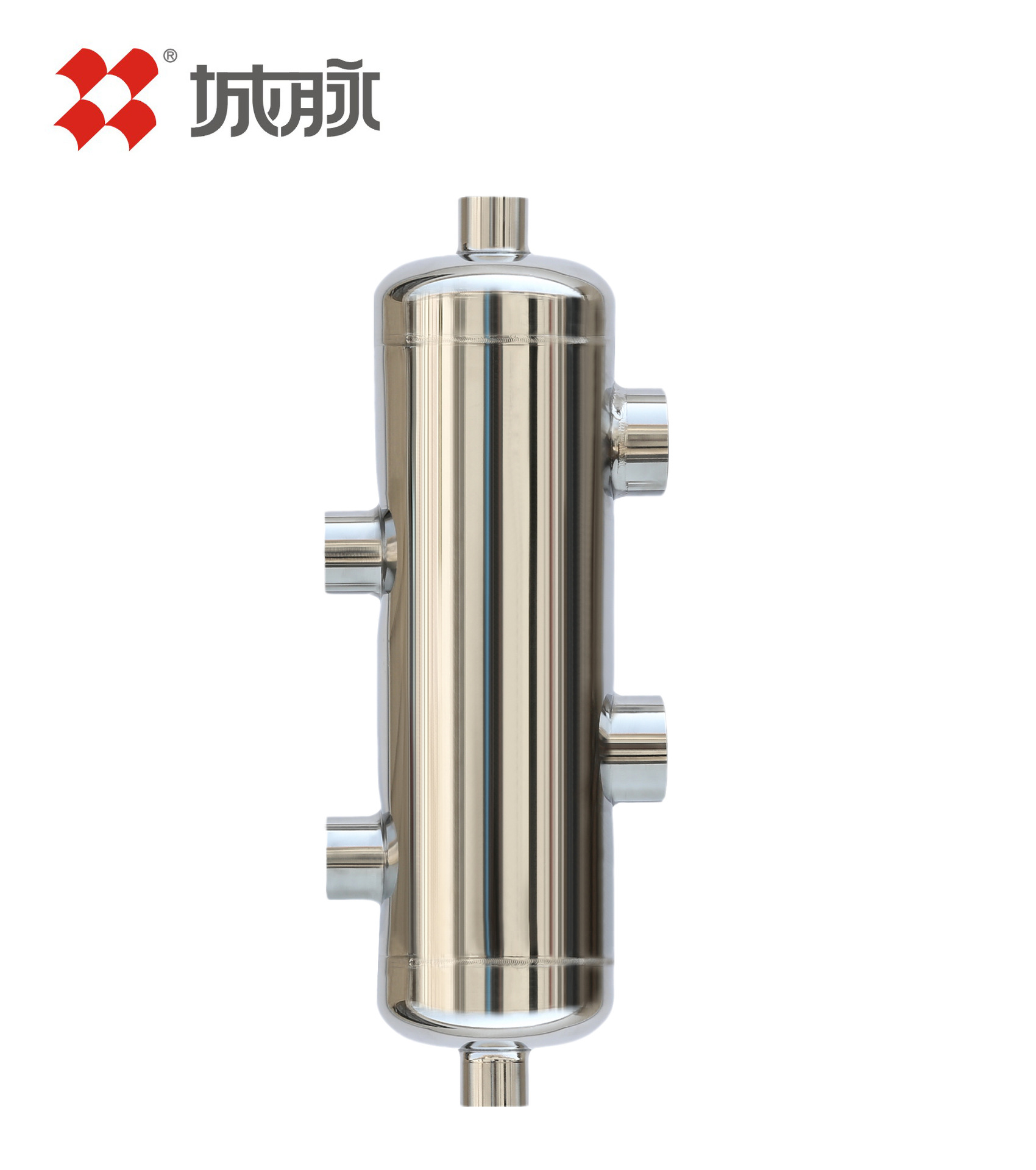 【不锈钢】采暖混水罐 壁挂炉采暖耦合罐 108混水罐 工厂批发