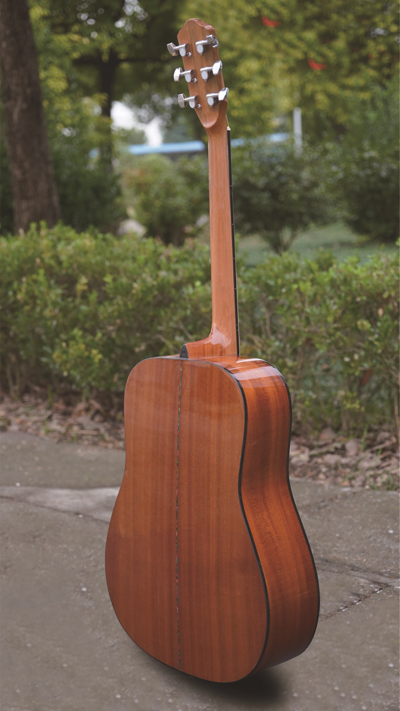 凤灵正品41寸民谣吉他学生练习演奏木吉他