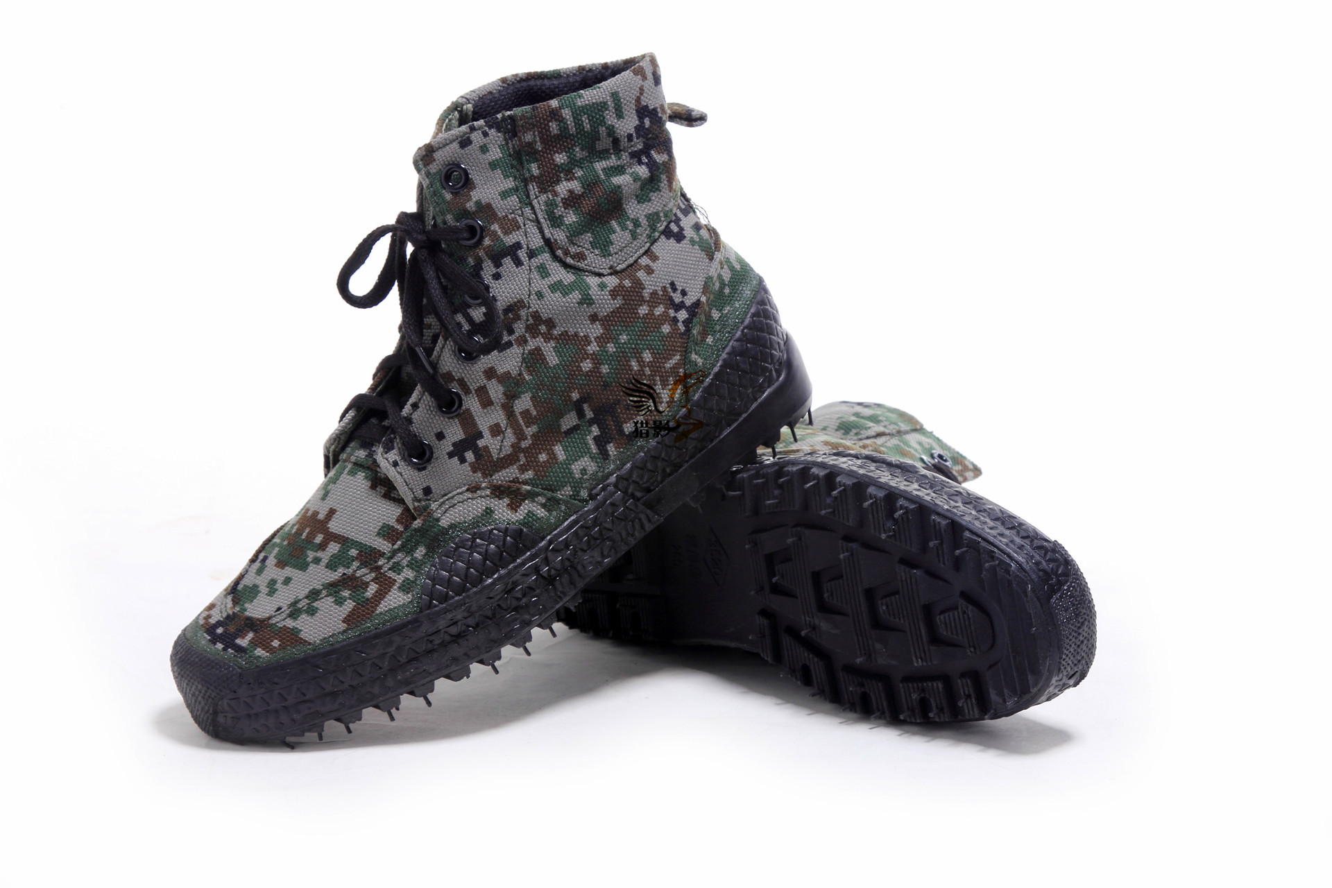 正品07作训鞋数码迷彩解放鞋男军鞋高帮帆布鞋春秋99作训鞋高帮