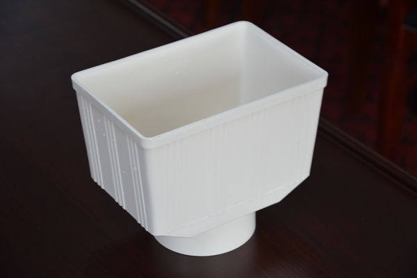 湖南pvc管厂家大量批发优质pvc排水管件 pvc管件 pvc方形雨水斗