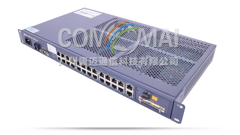 中兴zxa10 f822-24口fe宽带 24路pots电话onu设备epon/gpon zxa10