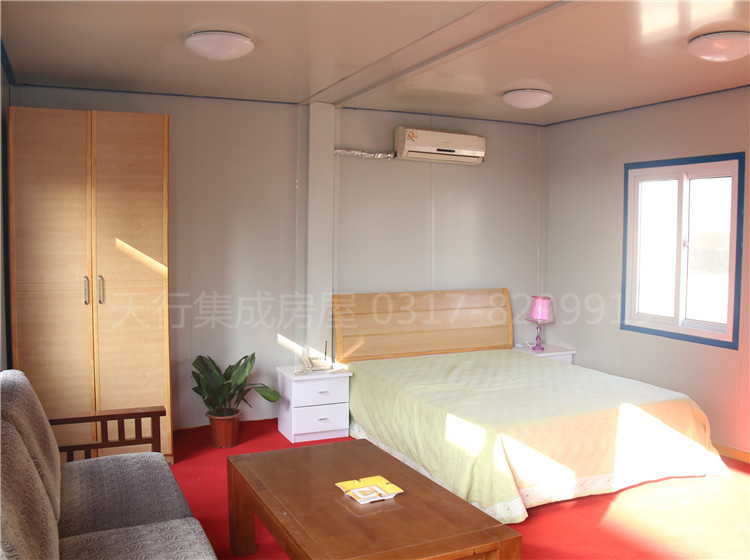 活动板房_双层集装箱夹芯板房屋 户外施工住人