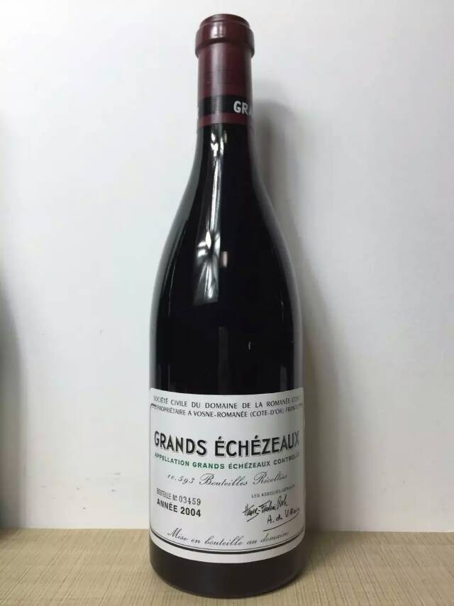 2004年drc罗曼尼康帝大依瑟索grandsechezeaux红葡萄酒