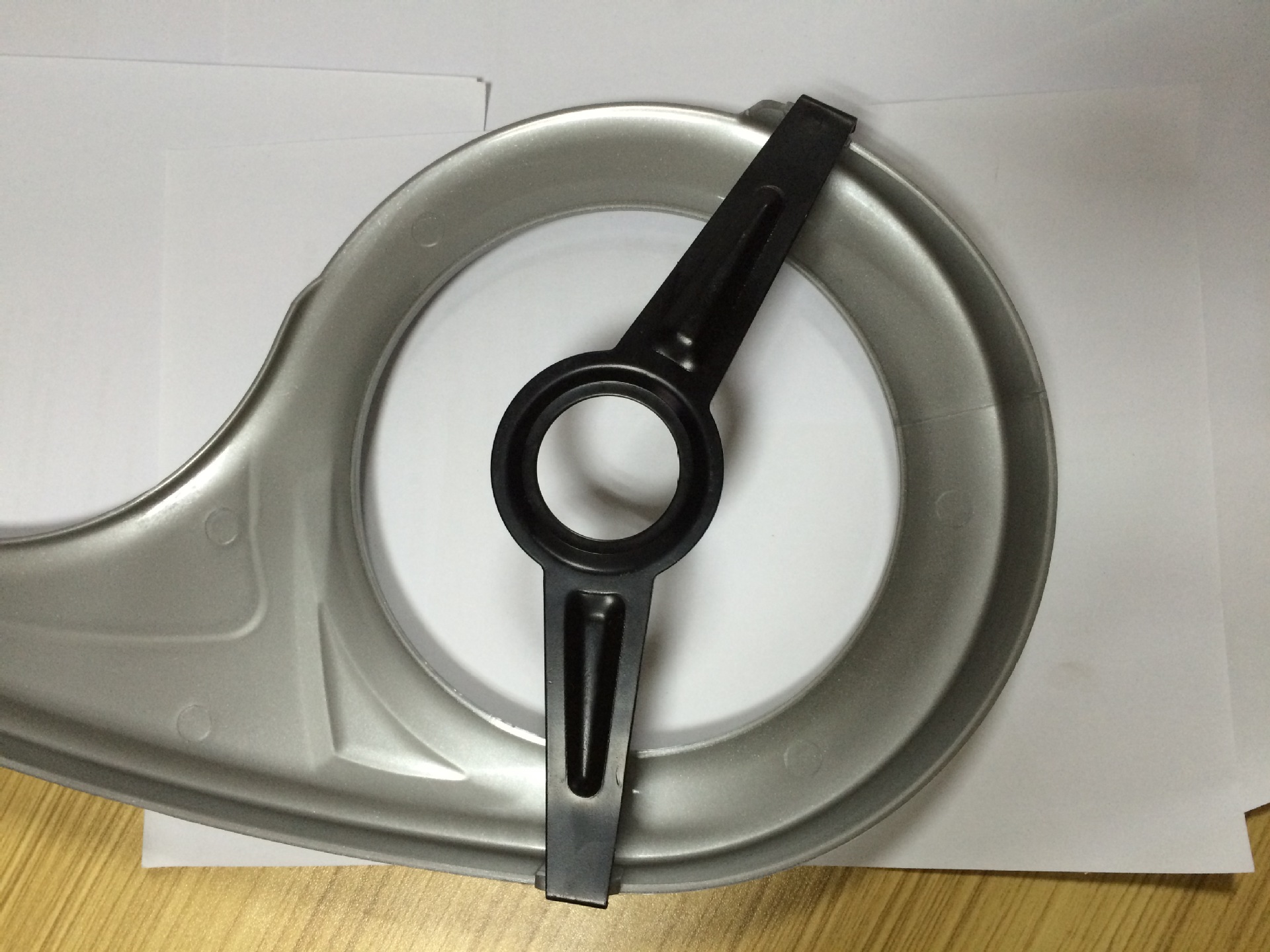 链罩塑料自行车链盖40齿-44齿山地自行车链罩黑色