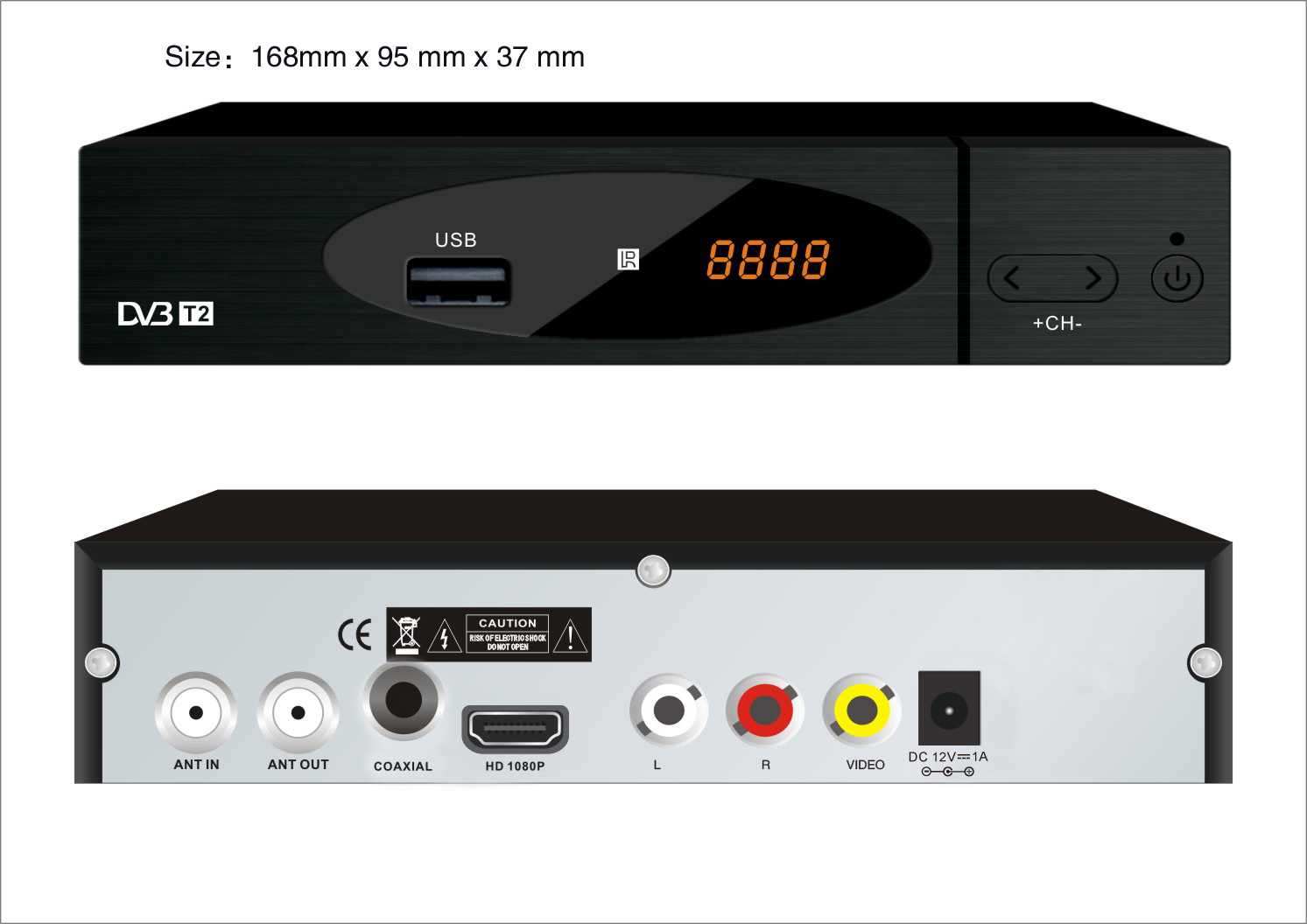 出口 高清数字机顶盒dvb-t2 泰国,俄罗斯,印尼,越南欧洲等国家