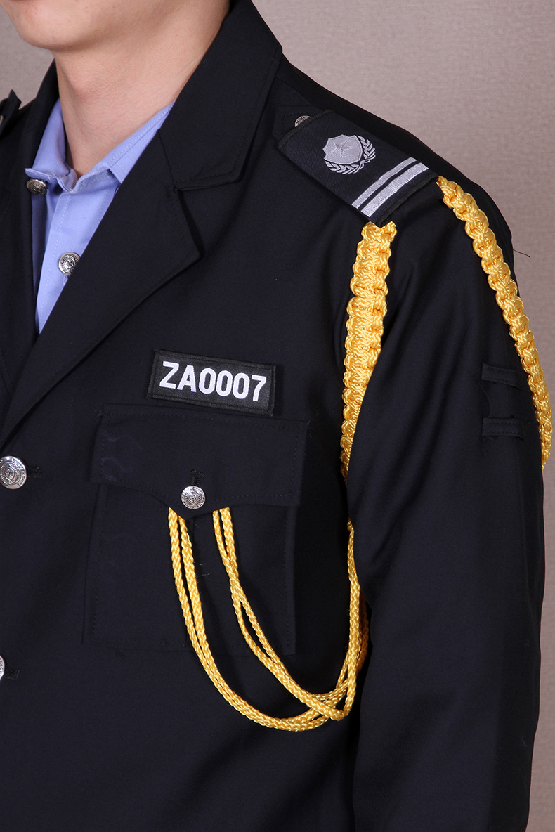 保安执勤服 保安春秋套装酒店物业保安制服春秋装执勤服