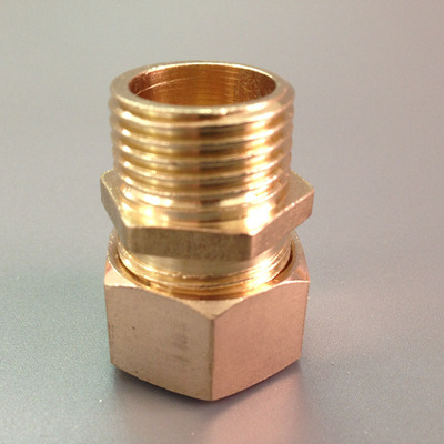 铝塑管铜接头 外牙直接 外螺纹接头 厂家直销 4分1216