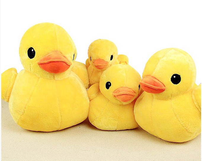 特价批发小黄鸭大黄鸭公仔玩偶儿童女友生日礼物毛绒玩具