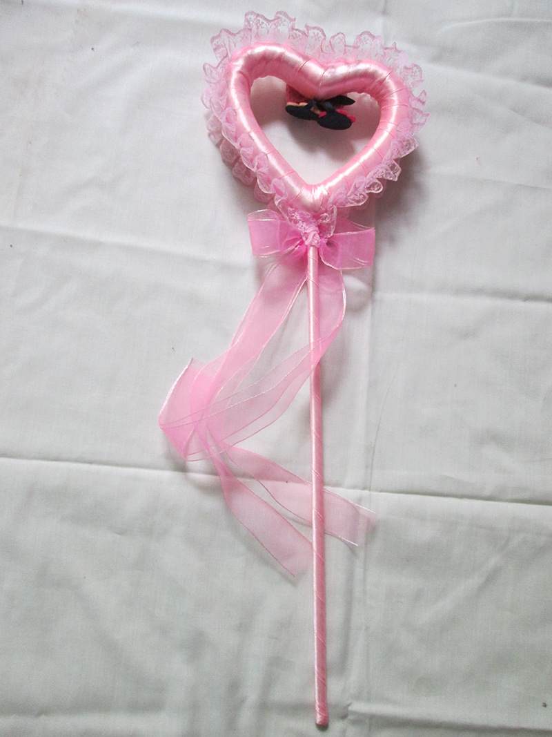 天使棒 泡沫桃心仙女棒 婚庆派对 儿童表演道具