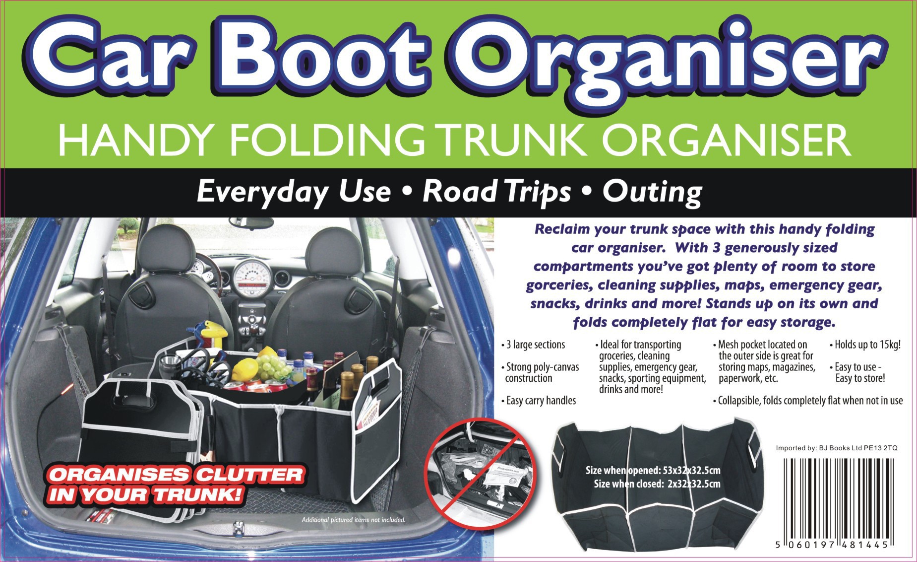 new car trunk organizer toys food storage container bags box car