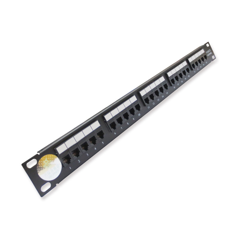 辉宏时代rj11-25 25口语音电话配线架 rj11配线架 网络跳线架