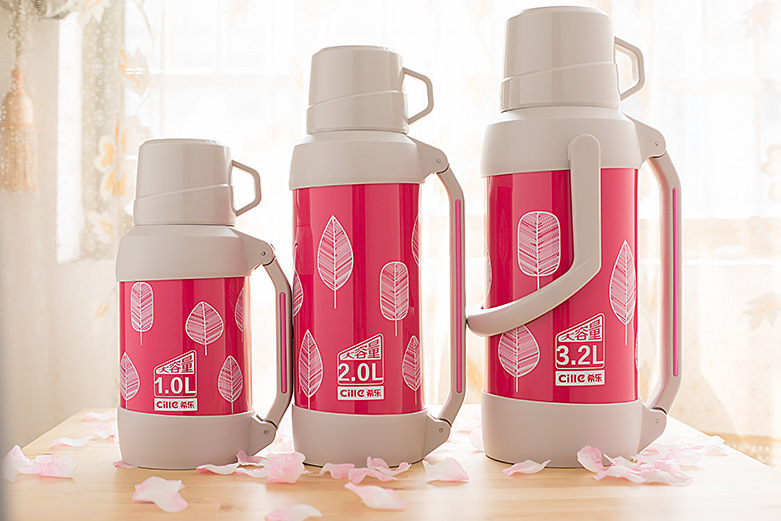 日用百货 希乐便携旅行保温瓶大容量保温壶