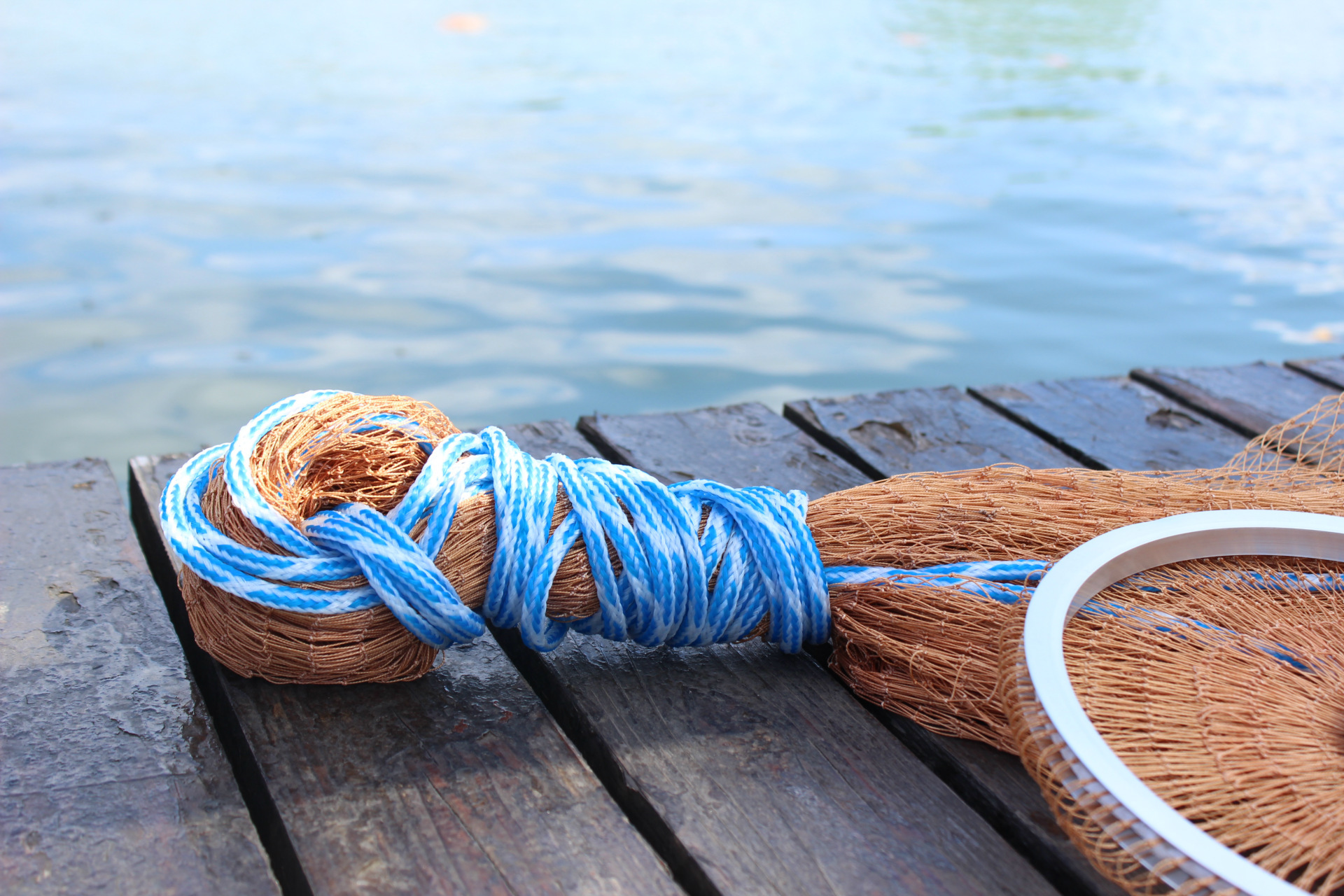 美式撒网 优质美式轮胎线铝盘渔网 单手手抛网 撒网 欢迎选.