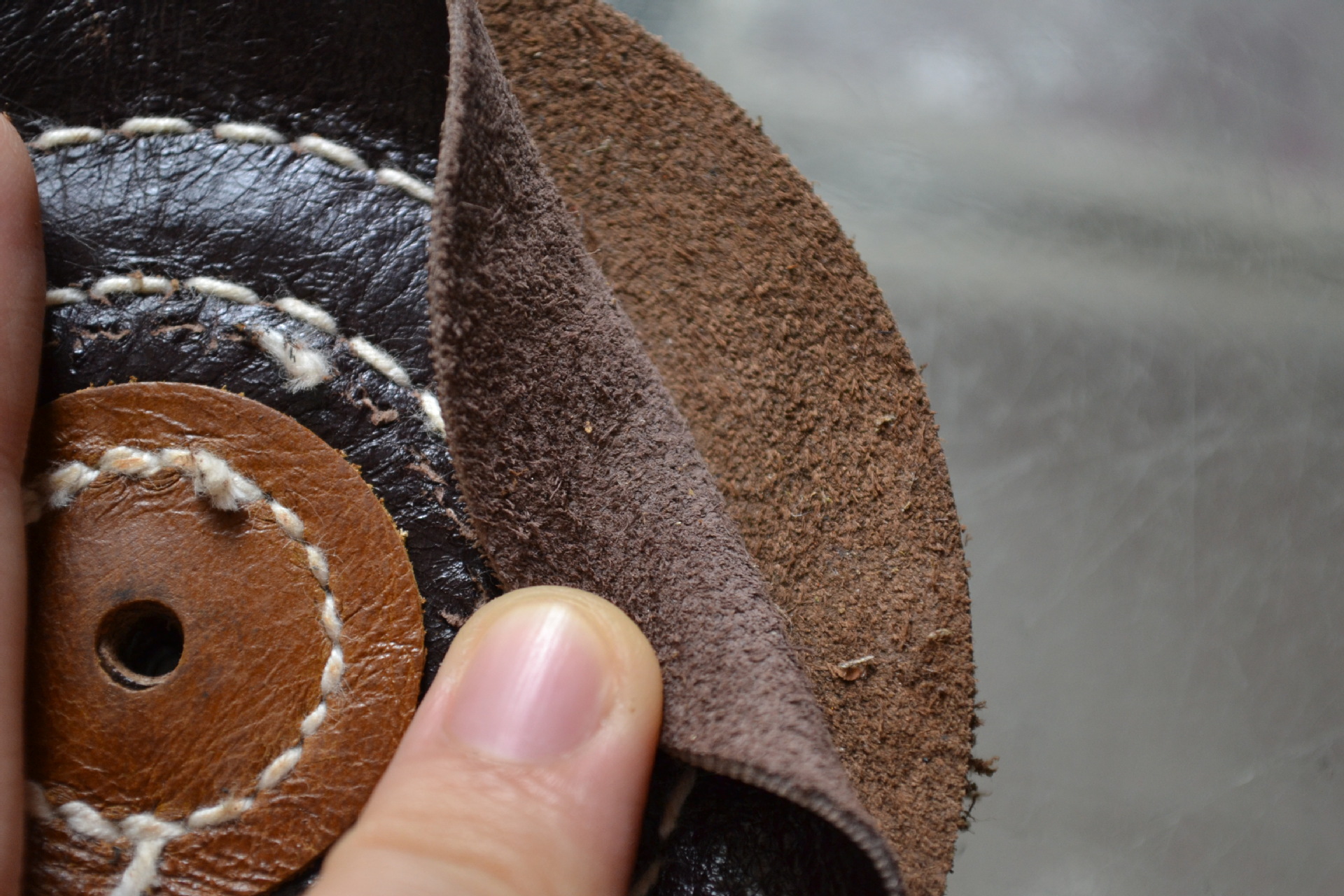 易亮供应皮革抛光轮,皮做的抛光轮,漆面表面抛光牛皮 抛光轮