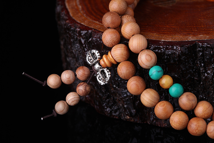 黄豆杉佛珠手链 108 念珠 男士 佛珠 佛珠批发