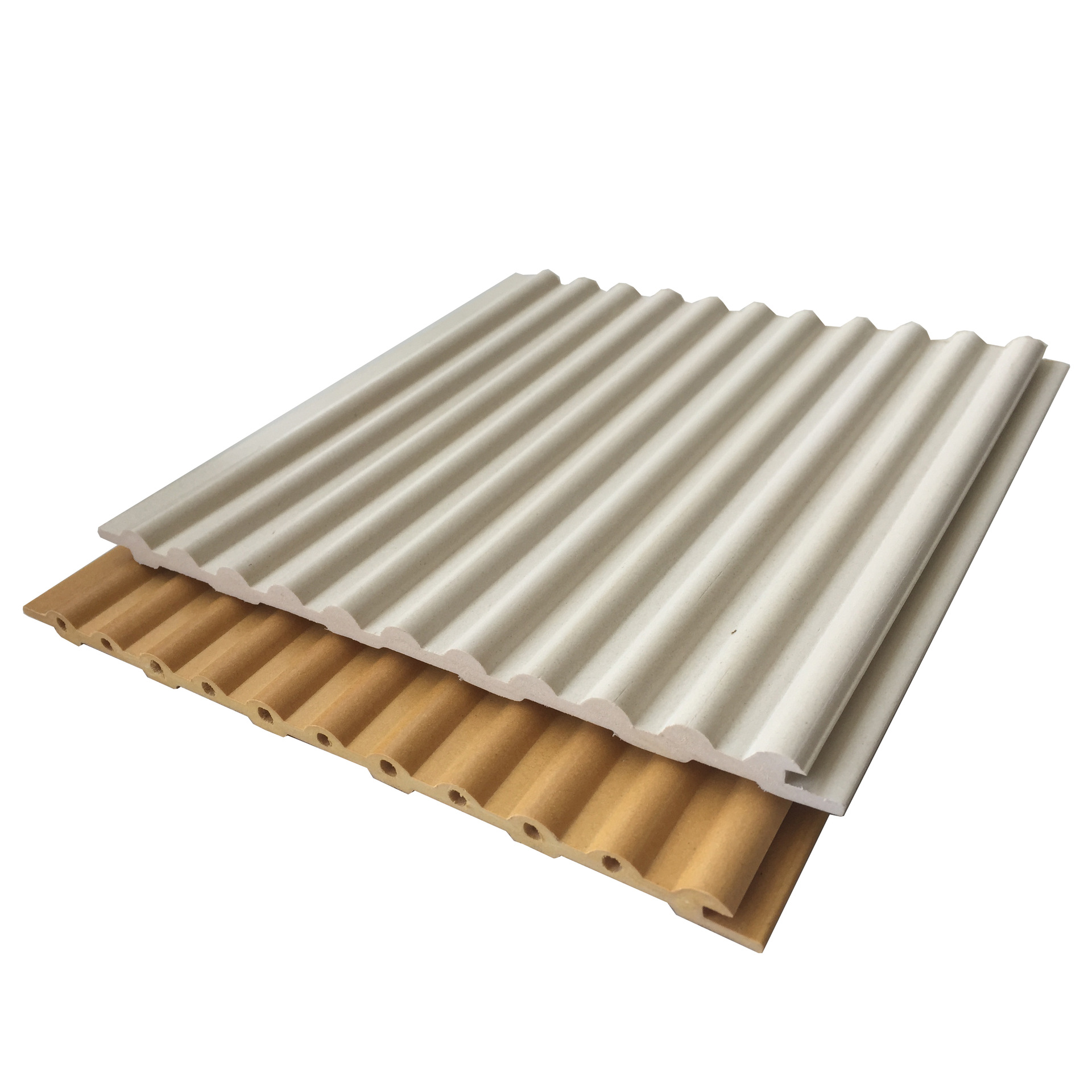 生态木绿可木墙板新195长城板