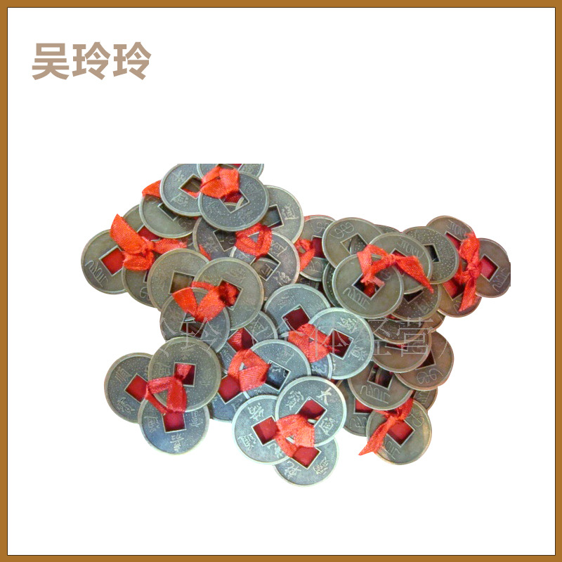 Factory direct supply of metal coins evil fortune three coins crafts metal crafts.
