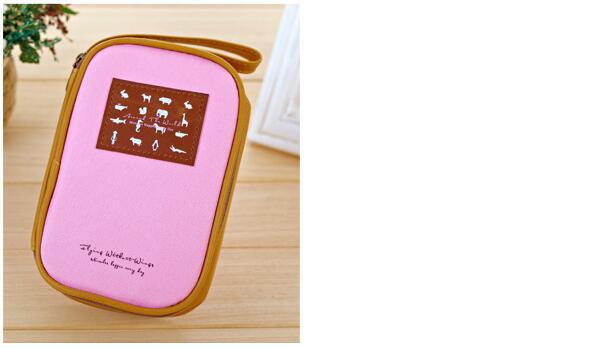 韩国文具批发 森元素复古大号收纳包 收纳袋 帆布袋130227